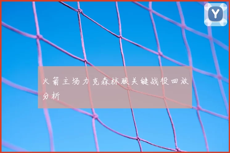 火箭主场力克森林狼关键战役回放分析