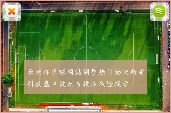 欧洲杯买球网站调整热门场次赔率引发盘口波动与投注风险提示